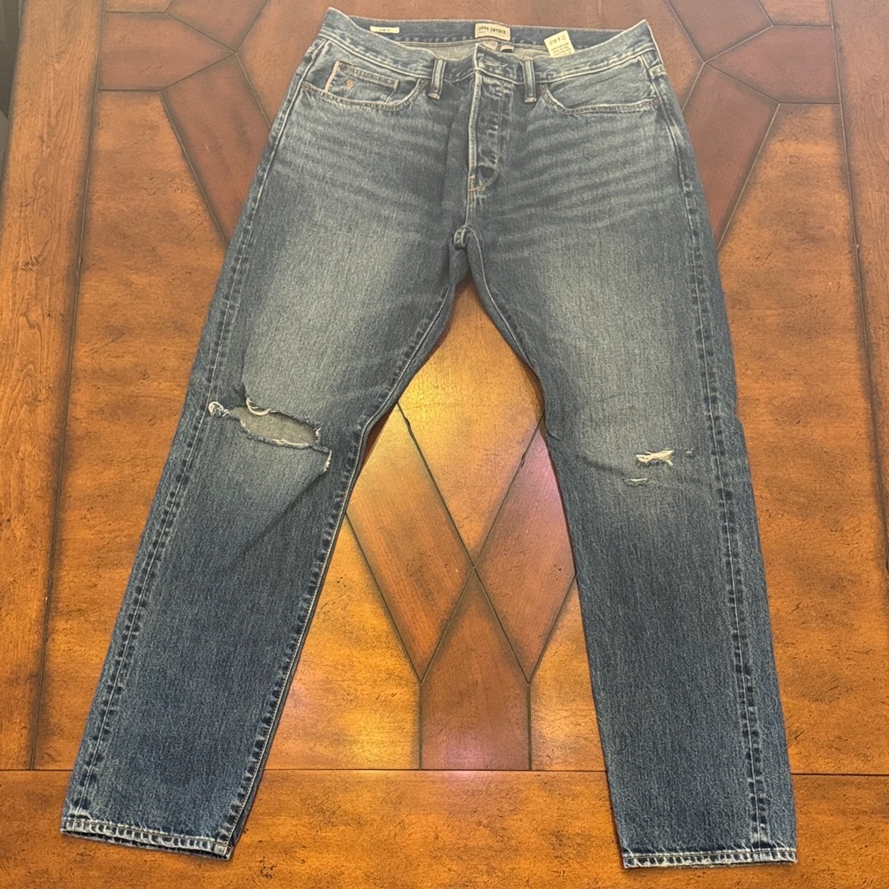 Todd Snyder Slim Fit Blue Jeans